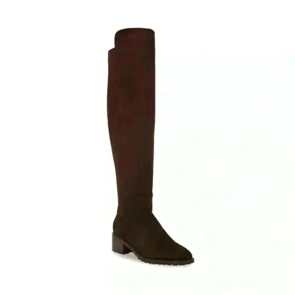 Blondo Waterproof SIERRA Suede Chocolate Brown Over The Knee Boots Size‎ 8.5 - Picture 6 of 7